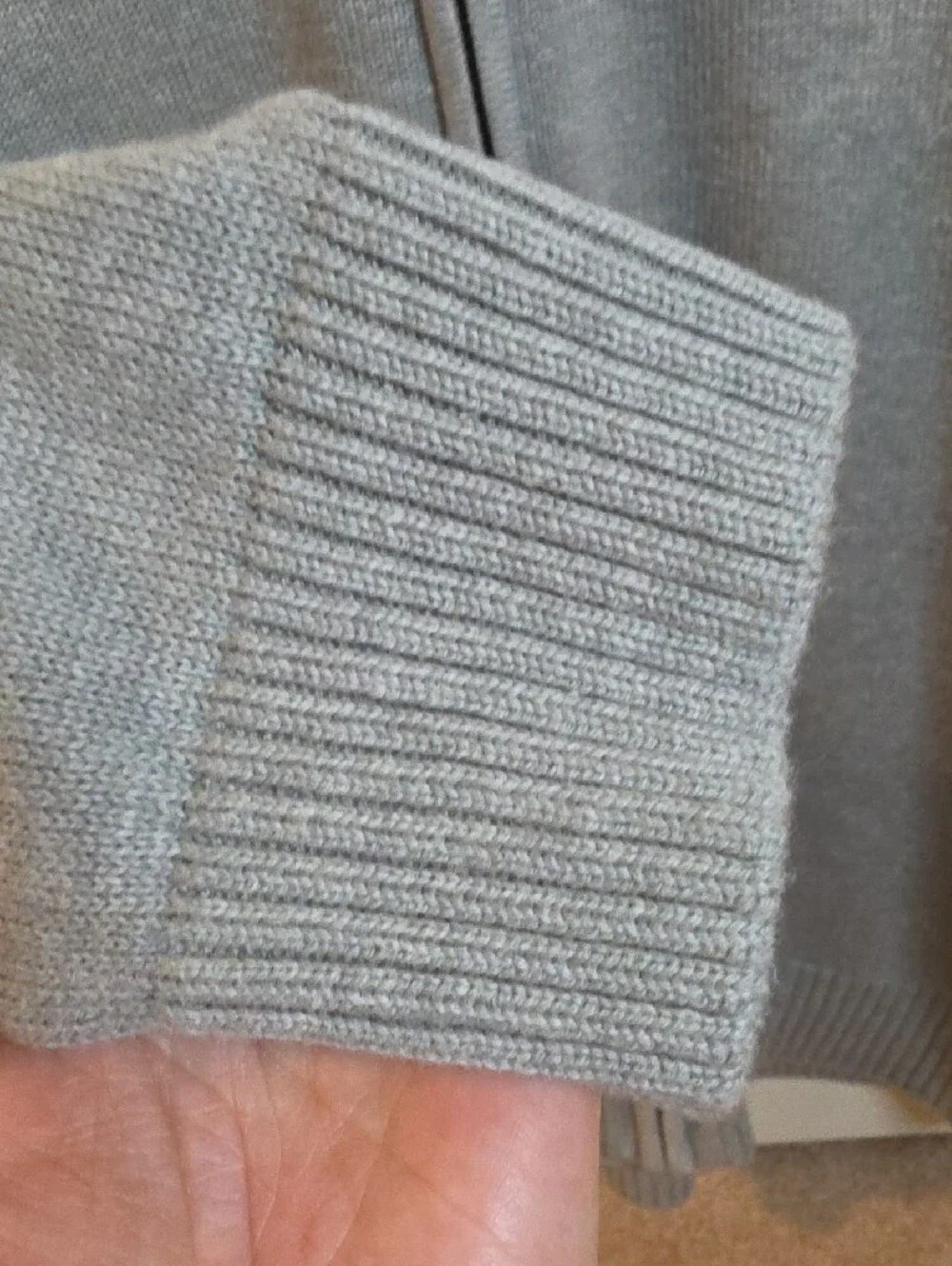 The Children's Place Gray Full-Zip Sweater